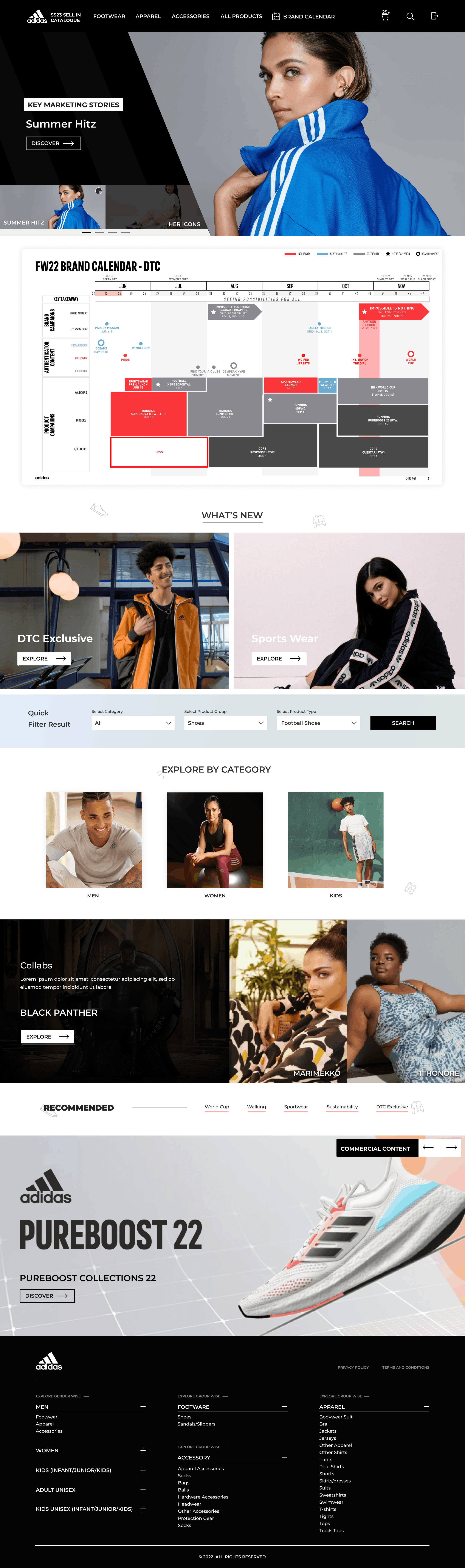 Adidas SS23 Catalogue